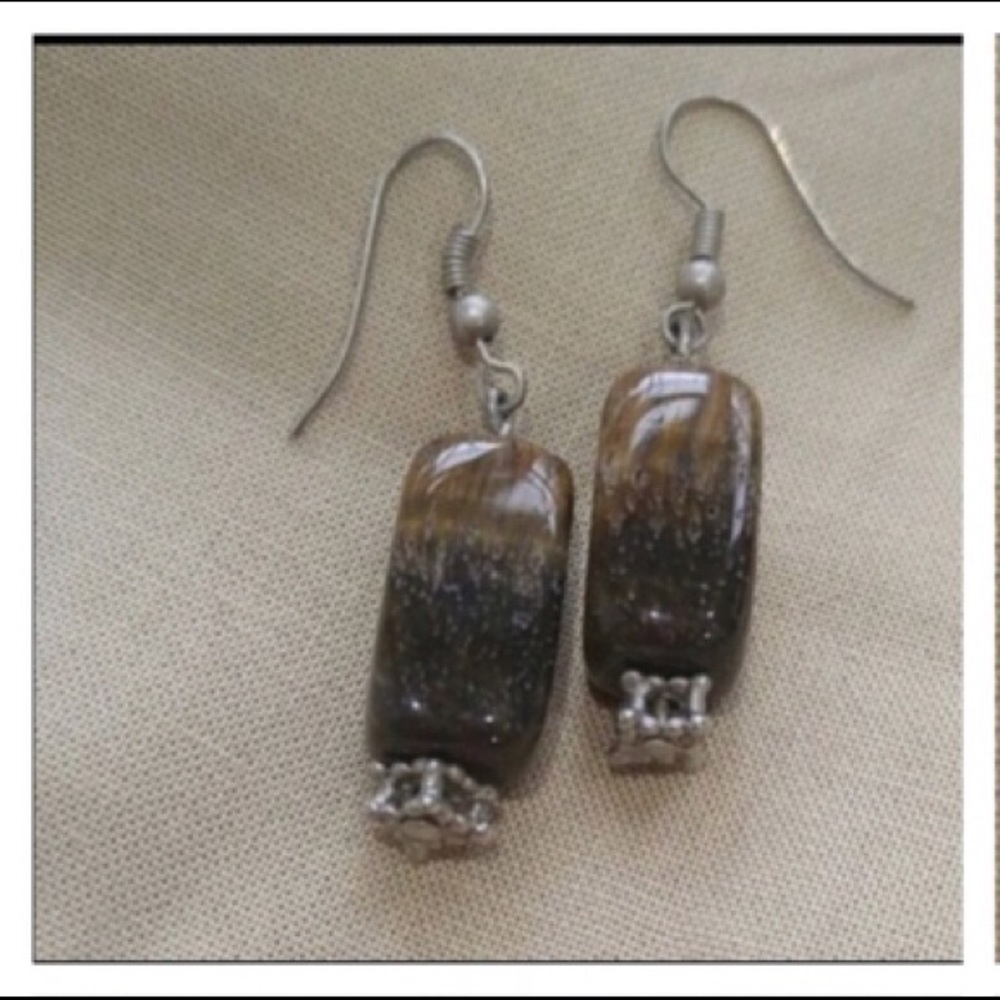 Brown Ombre Earrings - Picture 1 of 1